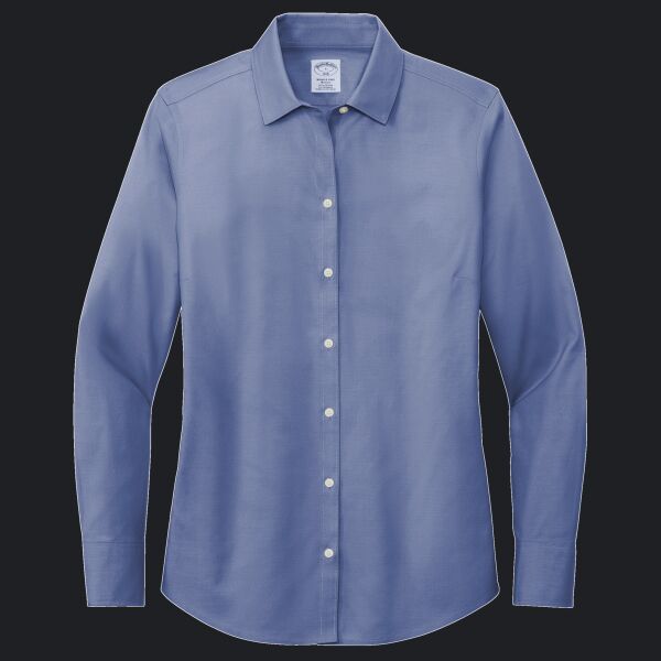 Women's Wrinkle Free Stretch Pinpoint Shirt Thumbnail