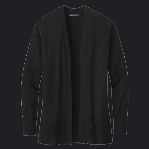 Women's Cotton Stretch Long Cardigan Sweater Thumbnail