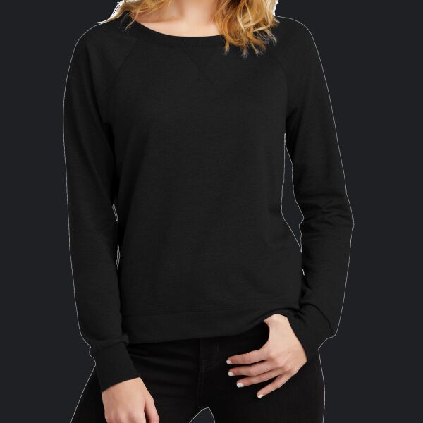 Women's Featherweight French Terry Long Sleeve Crewneck Thumbnail