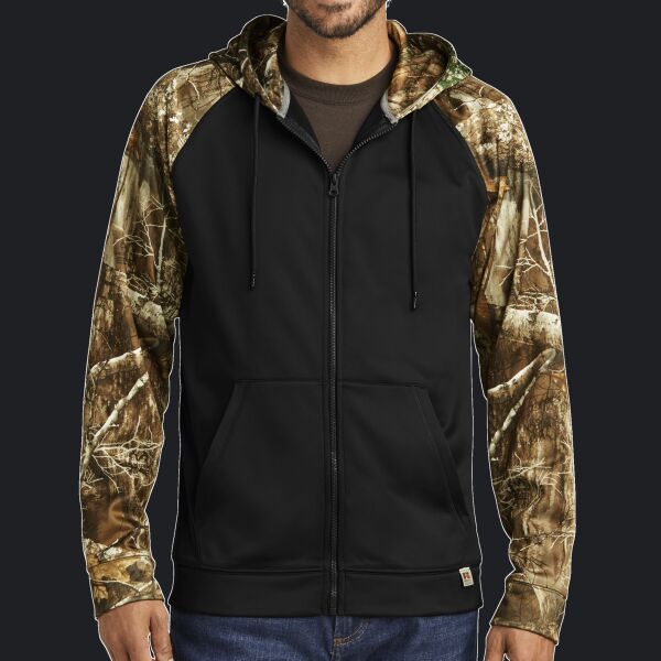 Realtree ® Performance Colorblock Full Zip Hoodie Thumbnail