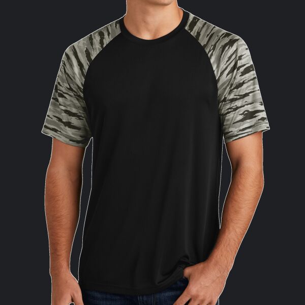 Drift Camo Colorblock Tee Thumbnail