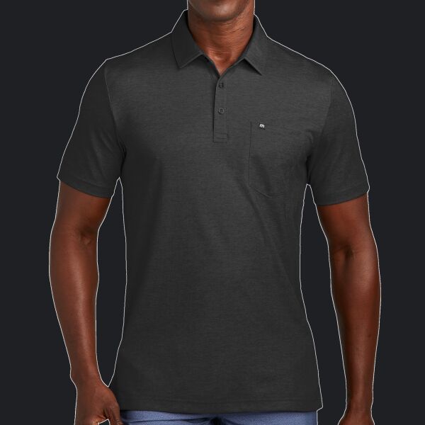 Oceanside Heather Pocket Polo Thumbnail
