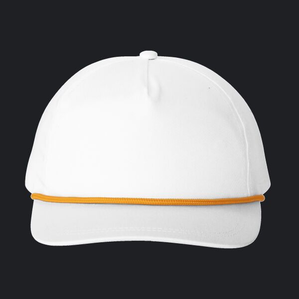 Snapback Five Panel Rope Cap Thumbnail