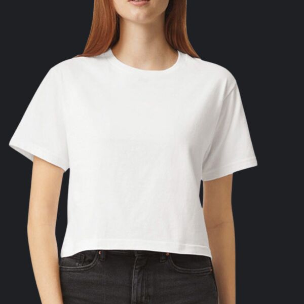 Ladies' Fine Jersey Boxy T-Shirt Thumbnail