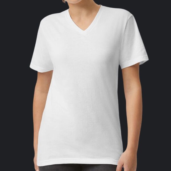 Unisex CVC V-Neck T-Shirt Thumbnail