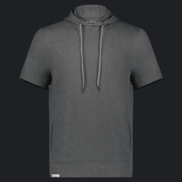 Youth Eco Revive™ Ventura Soft Knit Short Sleeve Hooded Sweatshirt Thumbnail