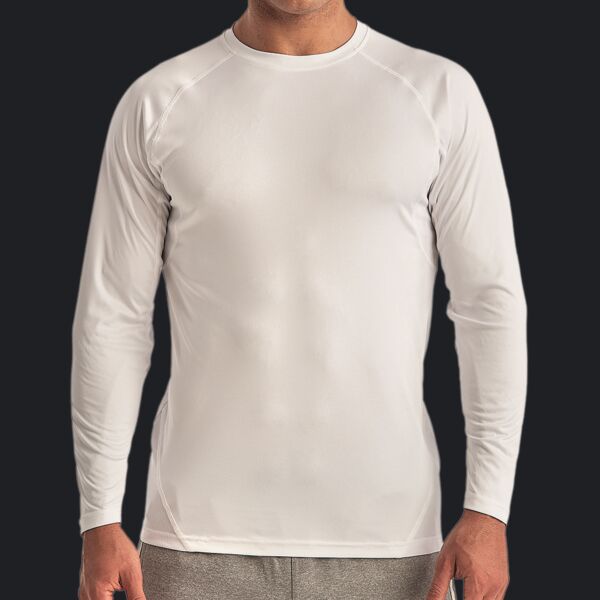 Unisex Panelled Long-Sleeve Tech T-Shirt Thumbnail