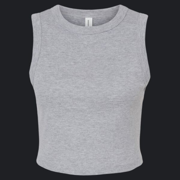 Women's Micro Rib Muscle Crop Tank Thumbnail