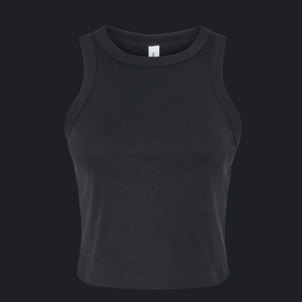 Women's Micro Rib Racer Tank Thumbnail