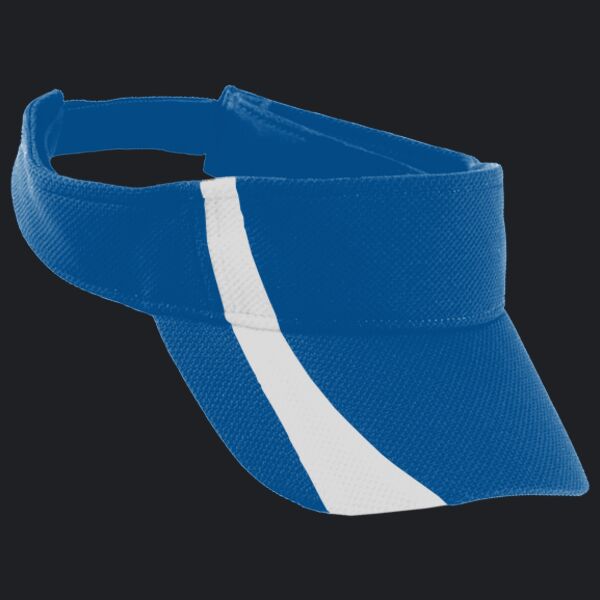 Adjustable Wicking Mesh Two-Color Visor Thumbnail