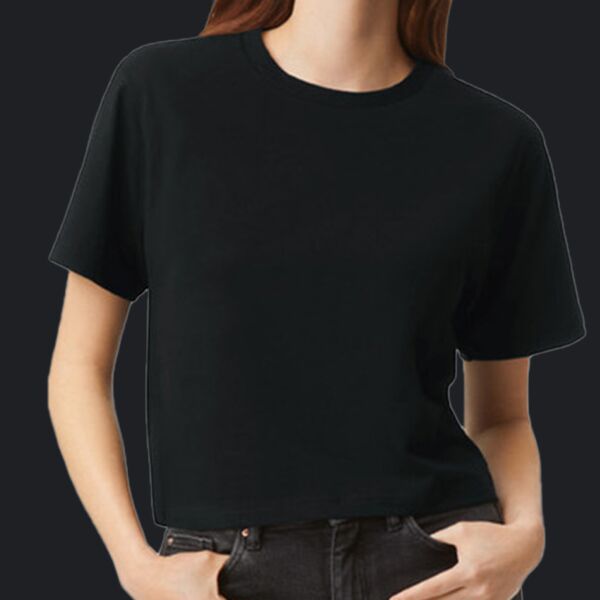 Fine Jersey Women's Boxy Short Sleeve T-Shirt Thumbnail