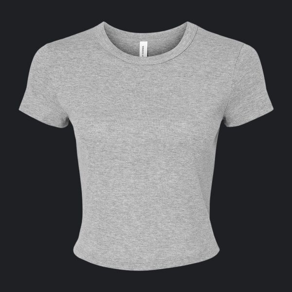 Ladies' Micro Ribbed Baby T-Shirt Thumbnail