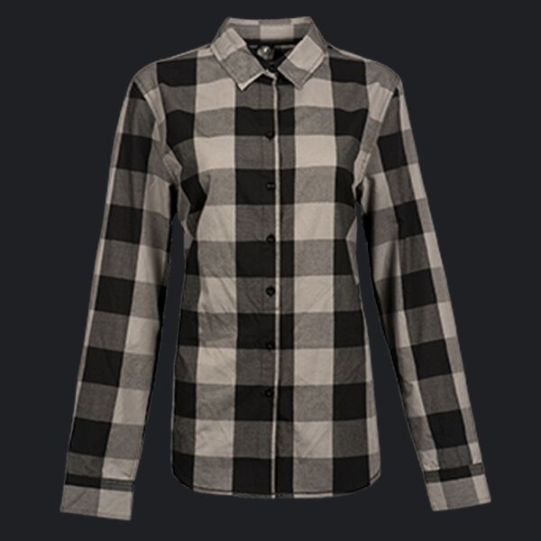 Ladies' Buffalo Plaid Woven Shirt Thumbnail