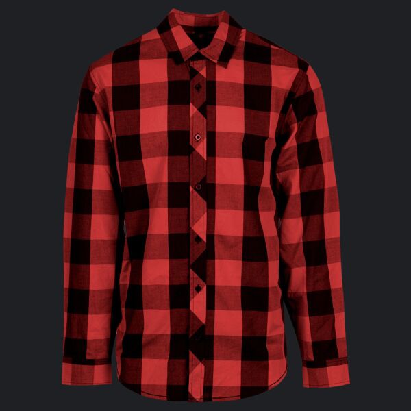 Men's Buffalo Plaid Woven Shirt Thumbnail