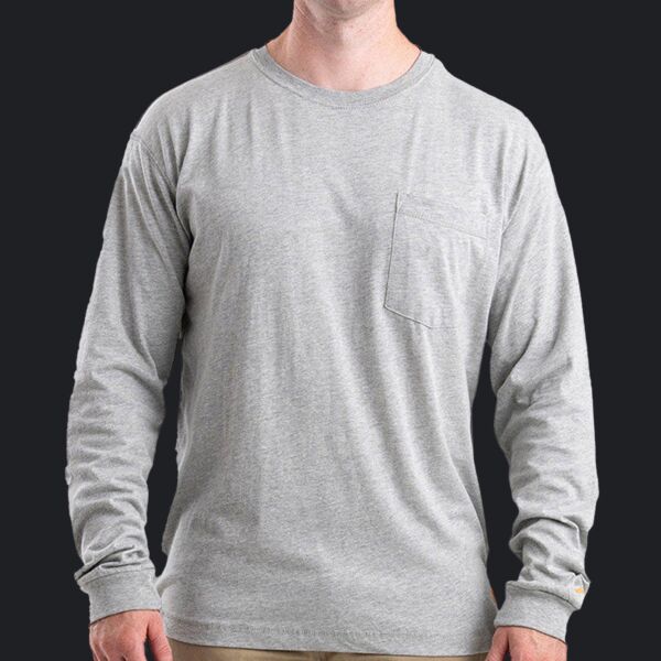 Tall Performance Long-Sleeve Pocket T-Shirt Thumbnail