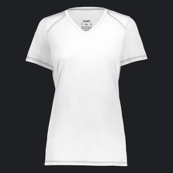 Ladies Super Soft-Spun Poly Tee Thumbnail