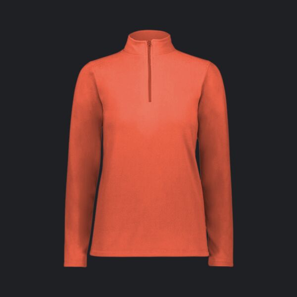 Ladies Micro-Lite Fleece 1/4 Zip Pullover Thumbnail