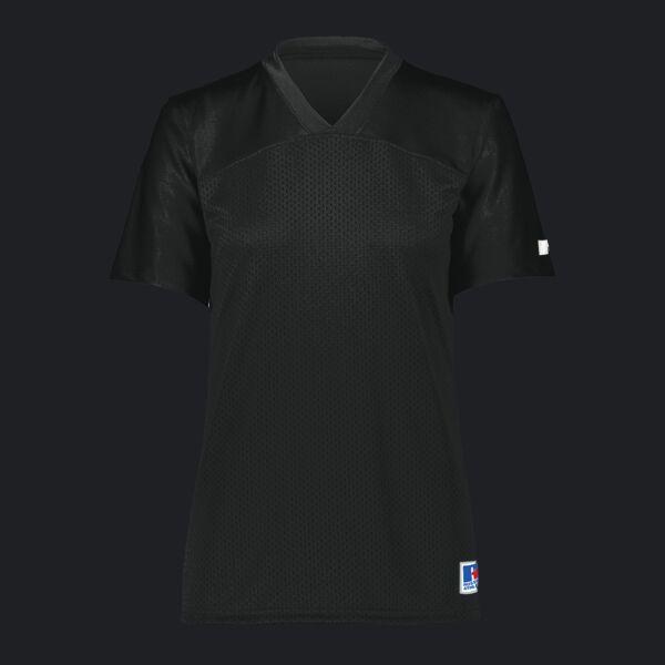 Ladies Solid Flag Football Jersey Thumbnail