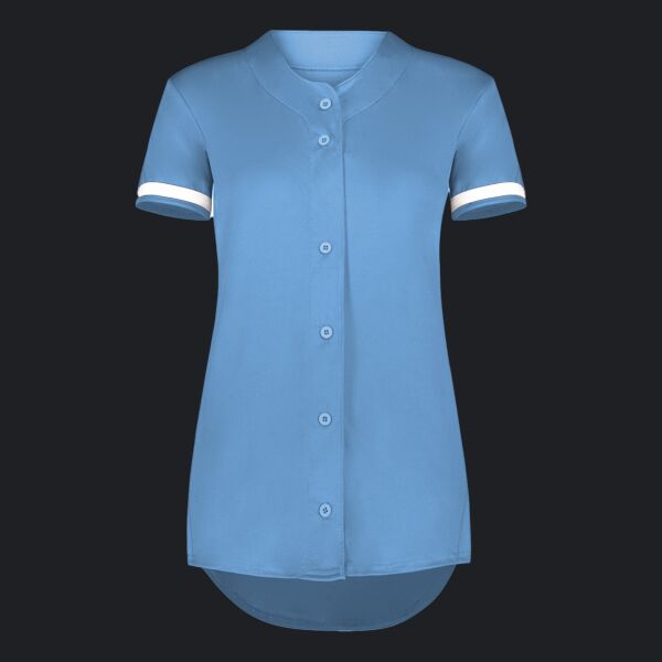 Girls Cutter+ Full Button Softball Jersey Thumbnail
