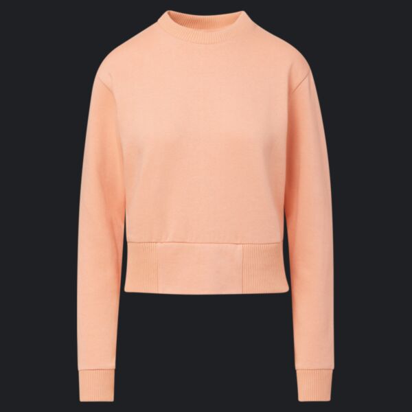 Women's Romi Cloud Fleece Crop Crewneck Sweatshirt Thumbnail