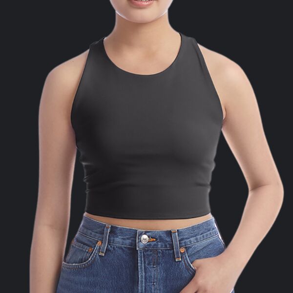 Ladies' Fitted Cropped Tank Thumbnail