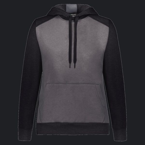 Ladies' Three-Season Fleece Hooded Pullover Thumbnail