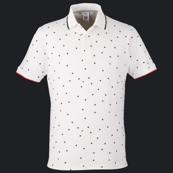 Men's Volition Skylight Patriotic Polo Thumbnail