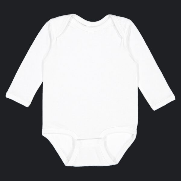 Infant Long Sleeve Jersey Bodysuit Thumbnail