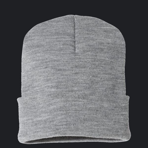 USA Made 12" Knit Cuff Beanie Thumbnail