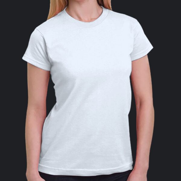 Ladies' USA Made Fine Jersey T-Shirt Thumbnail