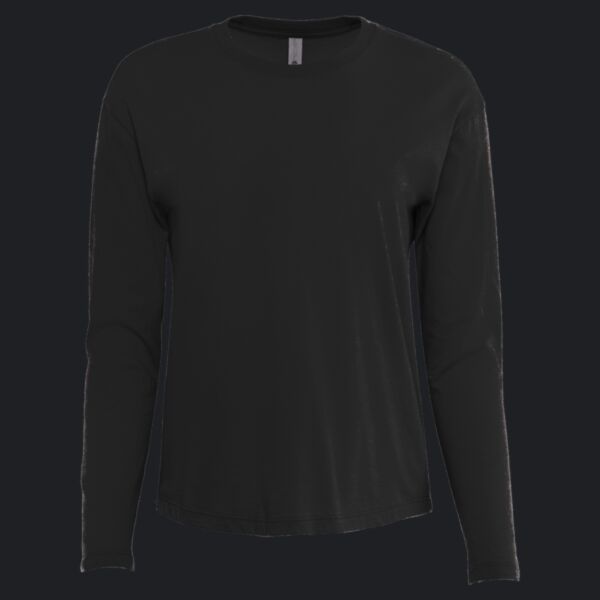 Women's Cotton Relaxed Long Sleeve T-Shirt Thumbnail