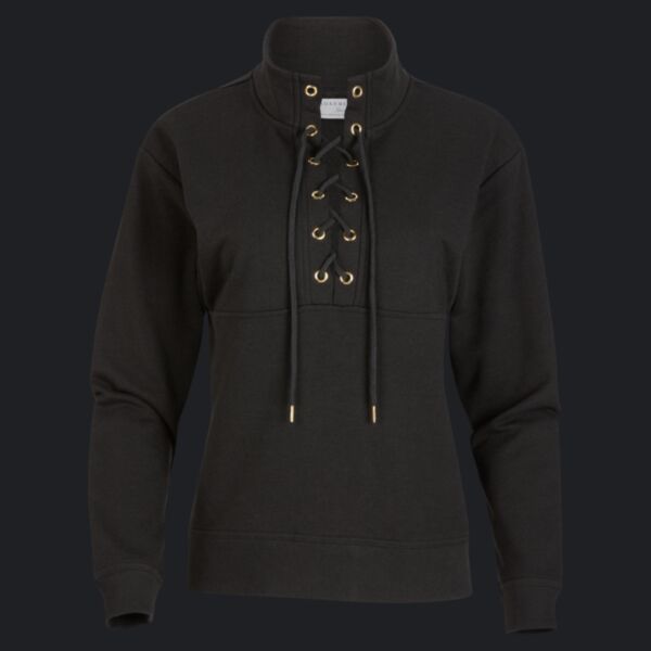 Women's Lace Up Pullover Thumbnail