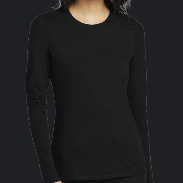 Women's Perfect Blend ® CVC Long Sleeve Tee Thumbnail