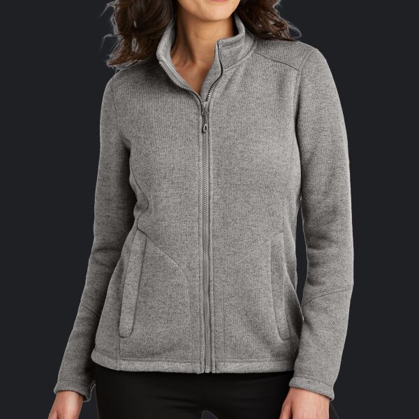 Women's Arc Sweater Fleece Jacket Thumbnail
