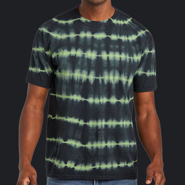Allover Stripe Tie Dye Tee Thumbnail