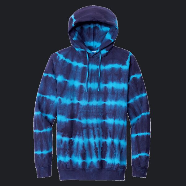 Allover Stripe Tie Dye Fleece Thumbnail