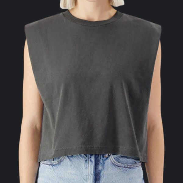 Ladies' Garment Dyed Muscle Tank Thumbnail