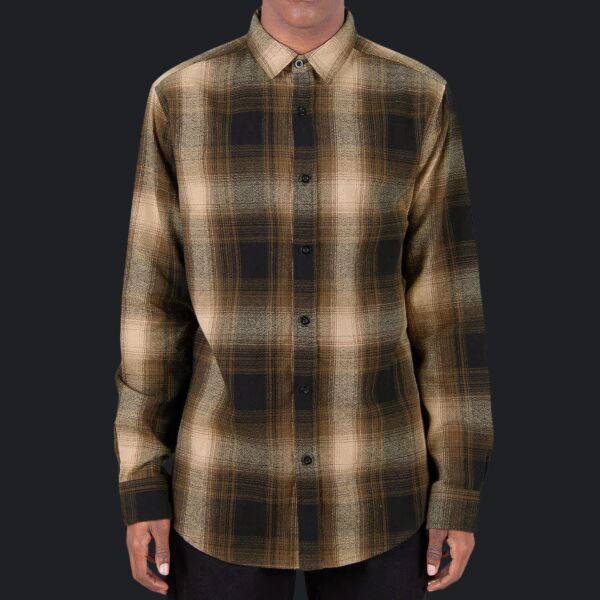 Men's Plaid Flannel Overshirt Thumbnail