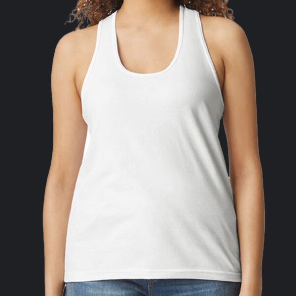 Ladies' Softstyle CVC Racerback Tank Thumbnail