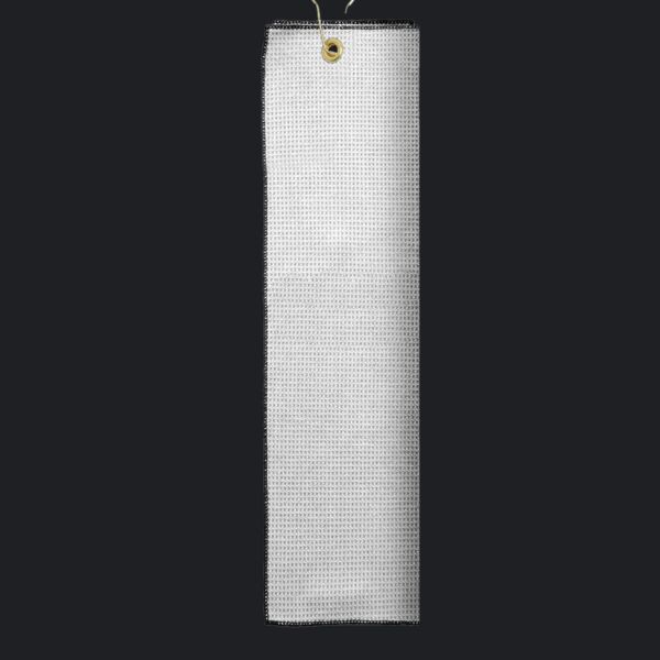 Microfiber Waffle Golf Towel with Tri-Fold Grommet Thumbnail