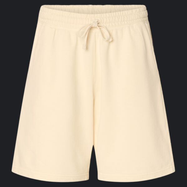 Unisex Garment-Dyed Lightweight Fleece Sweat Shorts Thumbnail