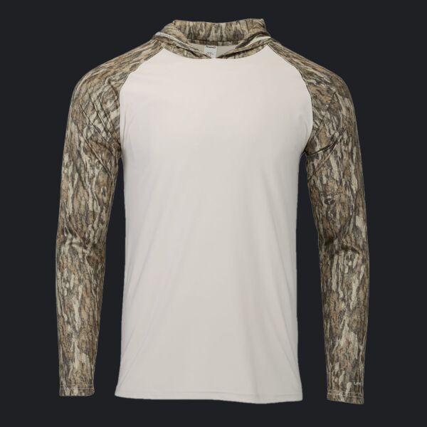 Men's Biloxi Performance Colorblocked Hooded Long Sleeve T-Shirt Thumbnail