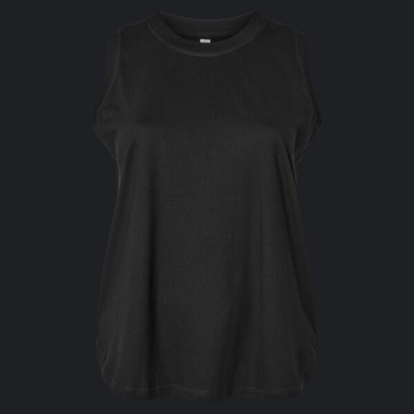 Women's Curvy Relaxed Fine Jersey Tank Thumbnail