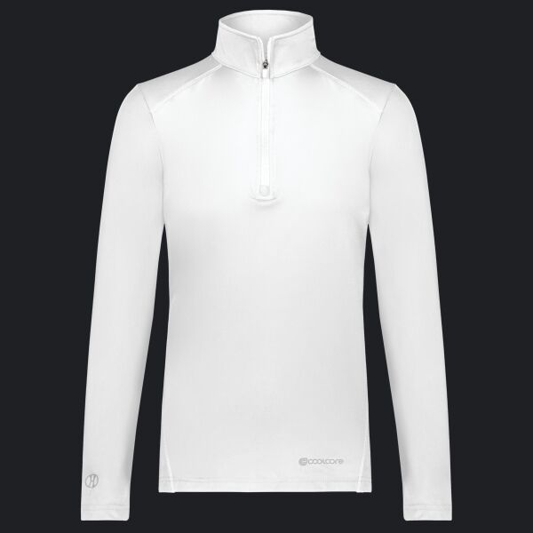 Ladies 1/4 Zip Pullover Powered by Coolcore(r) Thumbnail