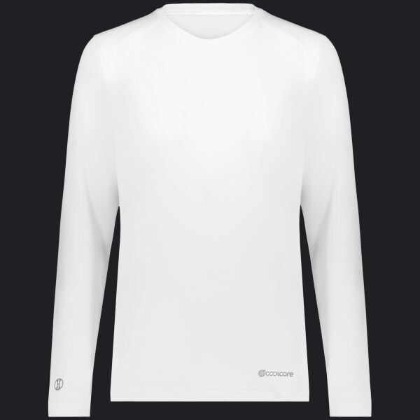 Ladies Essential Long Sleeve Tee Powered by Coolcore(r) Thumbnail