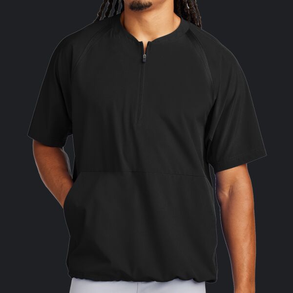 Repeat 1/2 Zip Short Sleeve Jacket Thumbnail