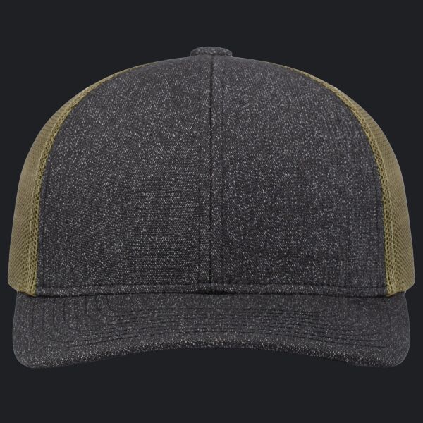 Melange Heather Low-Profile Trucker Thumbnail