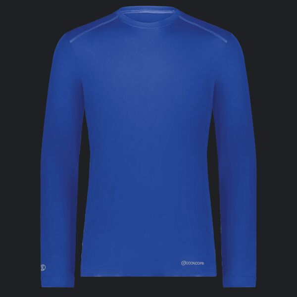 Youth Essential Long Sleeve Tee Powered by Coolcore(r) Thumbnail