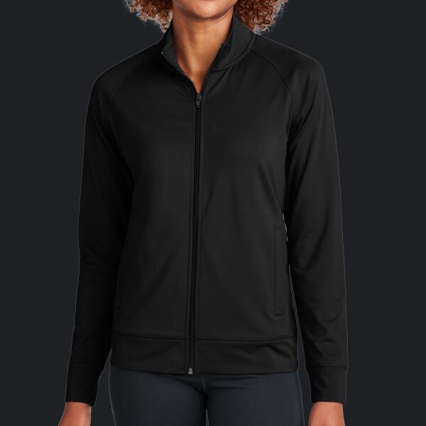 Women's Sport Wick ® Stretch Full Zip Cadet Jacket Thumbnail