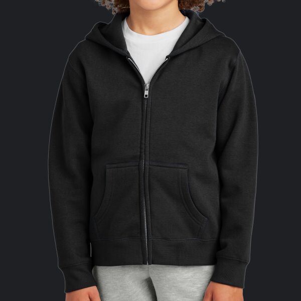 Youth V.I.T. Fleece Full Zip Hoodie Thumbnail